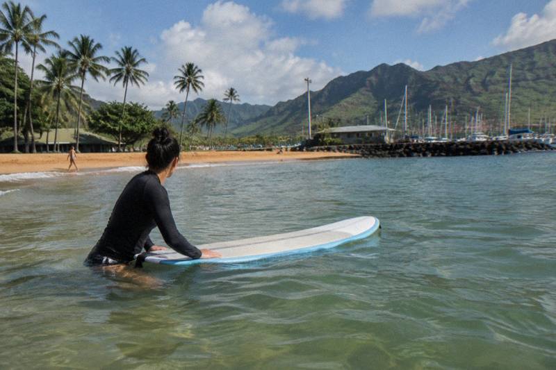 Kalapaki Beach Surf Lesson