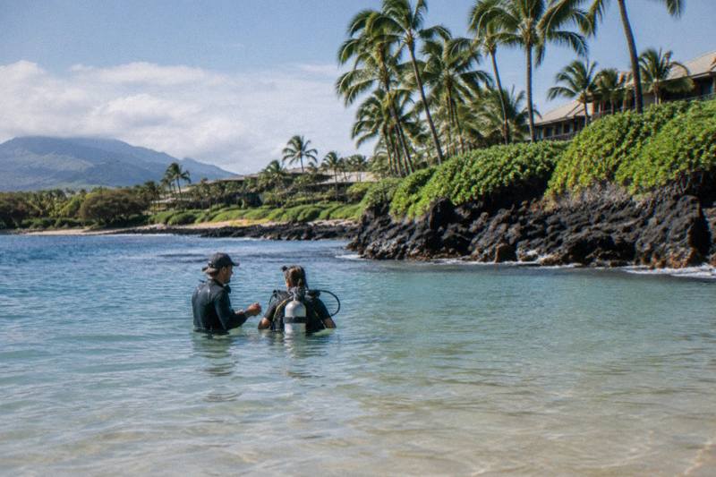First Dive at Koloa Landing