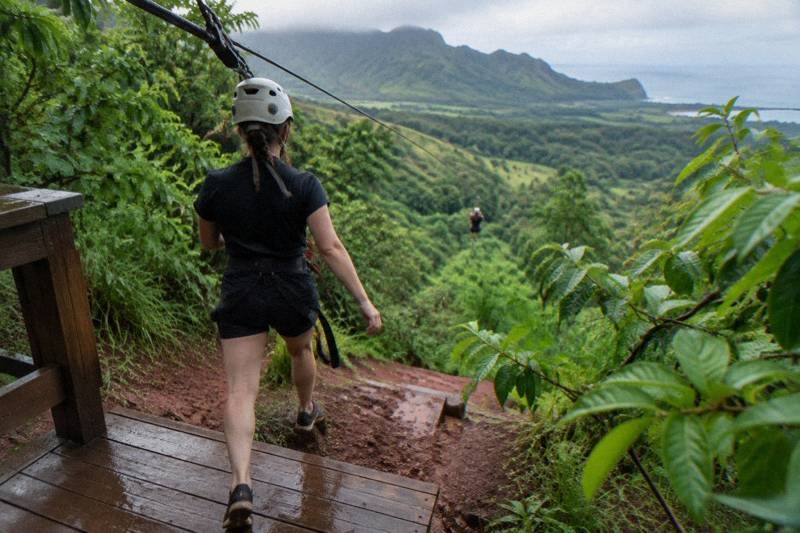 AdrenaLine Zipline with WaterZip