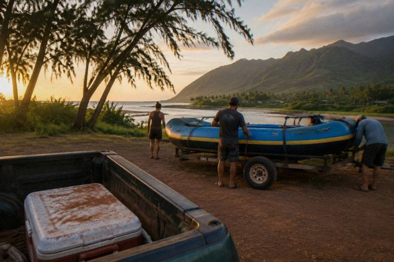 Exclusive Beach Landing Raft