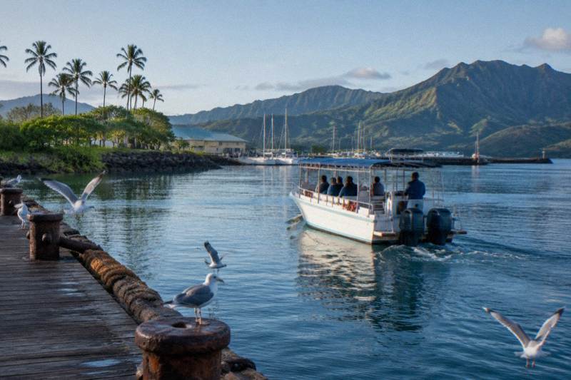8-Hour Niihau Snorkel Cruise
