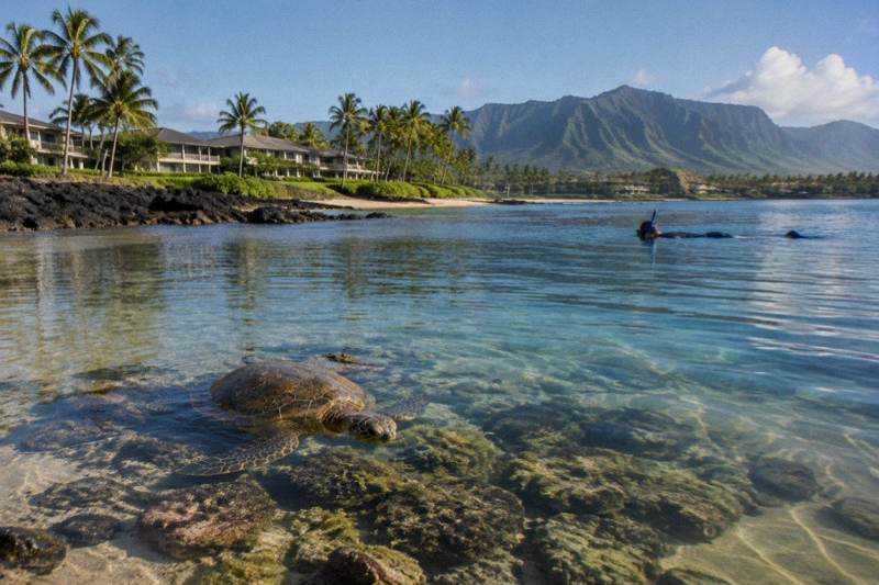 Private Snorkel with Sea Turtles