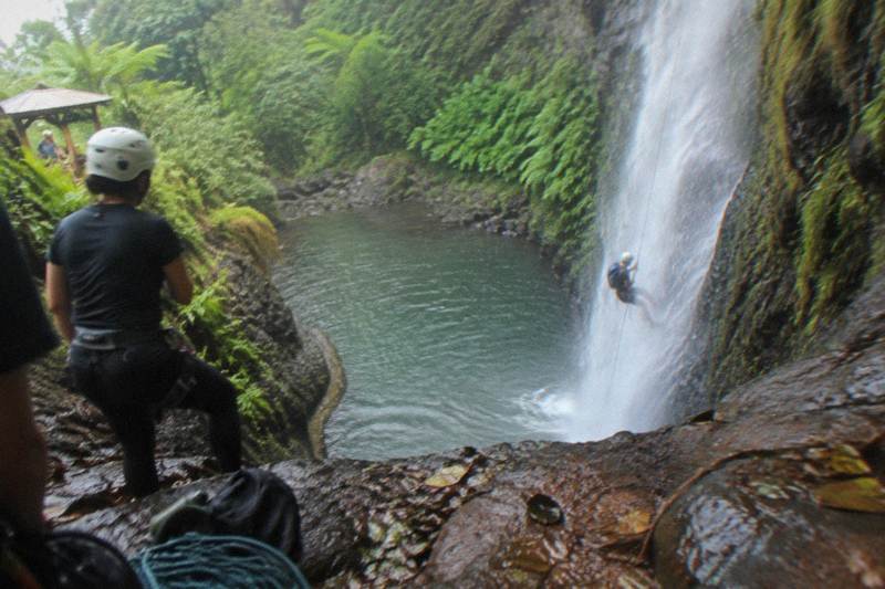 Small-Group Waterfall Rappel
