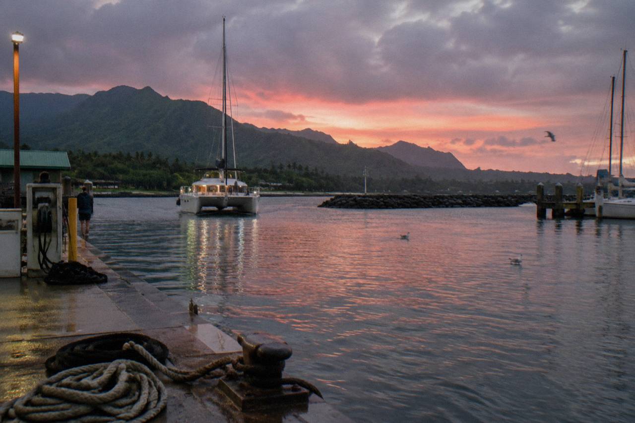 Kauai catamaran and sunset cruises