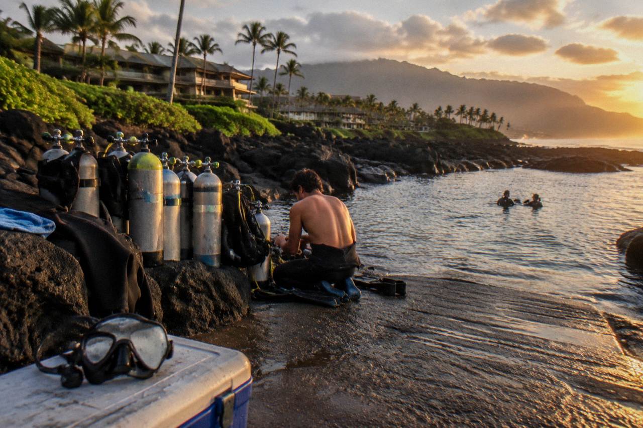 Kauai scuba diving